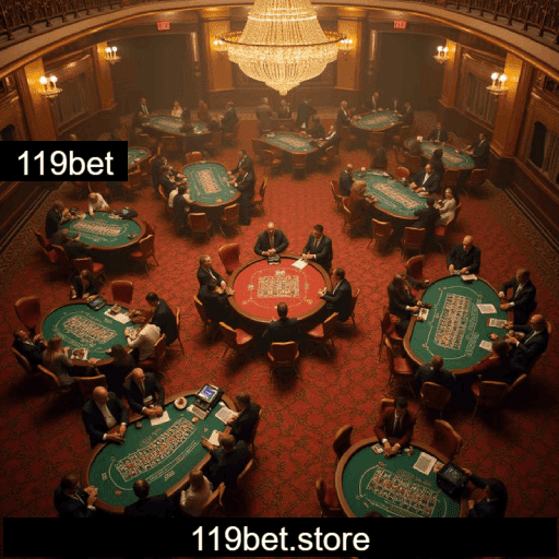 Variedade de 1.500 jogos de caça-níqueis na 119bet.