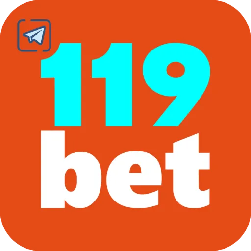 Imagem promovendo o canal oficial da 119bet no Telegram